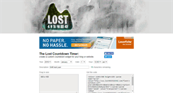 Desktop Screenshot of lost4815162342.com